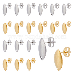 DICOSMETIC 24pcs 6 Sizes 1.5mm Round Beading Hoop Earrings 304 Stainless  Steel Hoop Earring Findings Circle Open Beading Earrings for Earring  Bracelet
