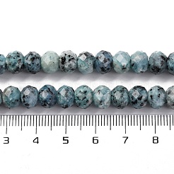 Natur Sesam Jaspis Perlen Stränge&nbsp;G-K380-A18-01