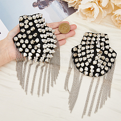 Spalline con nappe a catena stile punk alla moda&nbsp;DIY-WH0304-475P