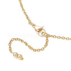 Colliers pour femmes avec pendentif ours en alliage et chaîne en acier inoxydable 304.&nbsp;NJEW-JN05739