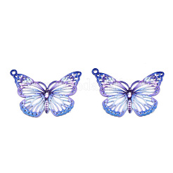 Pendentifs en acier inoxydable 430 peints par pulvérisation&nbsp;LS-STAS-TAC0004-056D