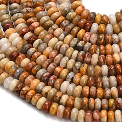 Natur verrückt Achat Perlen Stränge&nbsp;G-Z110-B34-2x4mm
