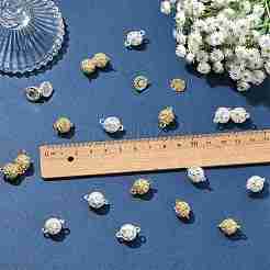 10 bolsa de cierres magnéticos de aleación con rhinestone&nbsp;RB-FS0001-08G