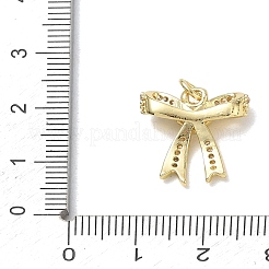 Ottone con pendenti in strass di cristallo&nbsp;RB-CBA6830-07G-01