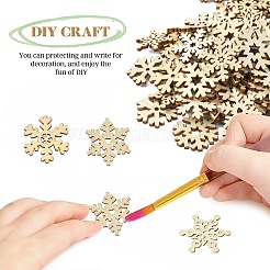 100pcs cabochons en bois non finis&nbsp;WOOD-CJ0001-68