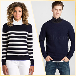 2 stücke 2 farben abnehmbare polyester frauen falsche kragen&nbsp;DIY-CP0013-12A