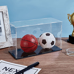 Vitrine für Minifiguren aus transparentem Kunststoff&nbsp;ODIS-WH0043-144A