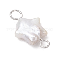 3 pz 3 stili di ciondoli con perle keshi naturali&nbsp;PALLOY-JF04241