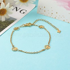 Bracelet à maillons en acier inoxydable 304&nbsp;BJEW-JB06522