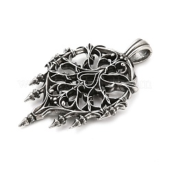 Pendentifs Halloween en acier inoxydable chirurgical 316&nbsp;STAS-A123-01C-AS