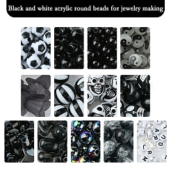 DIY-Kits zur Herstellung von Armbändern aus Kunstperlen aus Acryl und ABS-Kunststoff&nbsp;DIY-FS0006-50