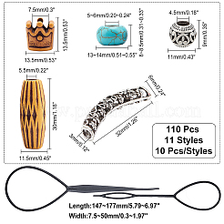 DIY Haarschmuck machen Sets&nbsp;DIY-OC0006-89