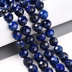 Natürlicher Lapislazuli Perlenstränge&nbsp;G-S345-10mm-24