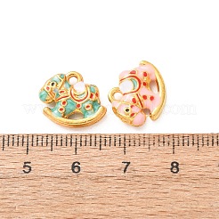 Legierung Emaille Anhänger / charms&nbsp;AL-CBA7F7E-02G