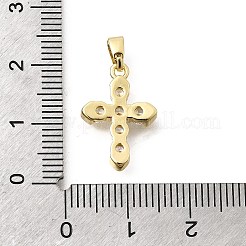 Ciondoli in ottone con zirconi chiari&nbsp;KK-B187-25G