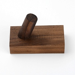 Crochet de cintre en bois&nbsp;AJEW-WH0182-93A
