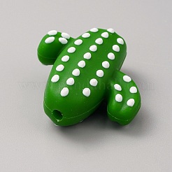 Perle di silicone ecologiche per uso alimentare&nbsp;SIL-WH0013-24A