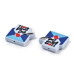 Perles de silicone pour la fête des pères&nbsp;SIL-V006-02H