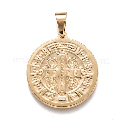 Pendentifs en acier inoxydable 304&nbsp;STAS-J036-128G