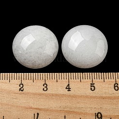 Natürliche weiße Jade Cabochons&nbsp;G-C115-02A-38