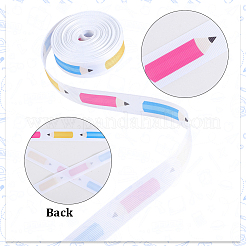 Ripsband aus Polyester mit Schuljahresthema&nbsp;OCOR-WH20006-20A