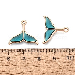 Pendentifs d'émail en alliage&nbsp;ENAM-WH0068-02C-KCG
