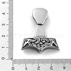 Pendentifs viking en acier inoxydable 304&nbsp;STAS-N105-04B-AS