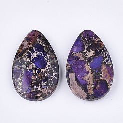 Synthetische Goldlinie Regalit / imperialer Jaspis / Seesediment Jaspis Anhänger&nbsp;G-S329-074