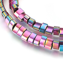 Chapelets de perles en hématite synthétique sans magnétique&nbsp;G-I208-16-H