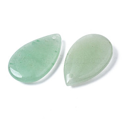 Pendenti avventurina verde naturale&nbsp;G-S299-124B