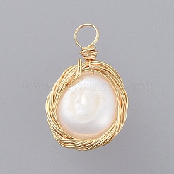 Natürliche Barockperle Keshi Perle&nbsp;LS-X-PALLOY-JF00409
