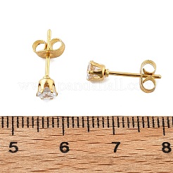 Ohrstecker aus 304 Edelstahl&nbsp;EJEW-I229-03G-A