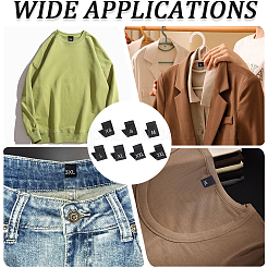 700 etiqueta de talla de ropa de poliéster&nbsp;DIY-CY0003-92A