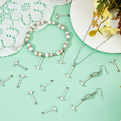 80 pièces pendentifs en alliage de style tibétain&nbsp;FIND-DC0007-61