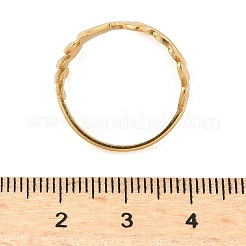 Verstellbare offene Manschettenringe aus 304 Edelstahl für Damen&nbsp;RJEW-U060-03F-G