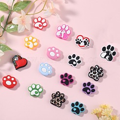 Perles focales en silicone écologiques de qualité alimentaire&nbsp;SIL-SZ0002-13