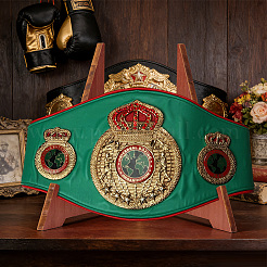 Caballetes de madera para exhibición de cinturones de campeón&nbsp;ODIS-WH0079-110