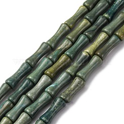 Stränge natürlicher Shoushan-Jadeperlen&nbsp;G-L624-G01-12x5mm