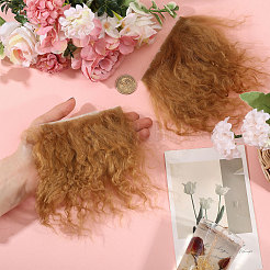 Cheveux de poupée en laine&nbsp;DIY-WH0622-342A