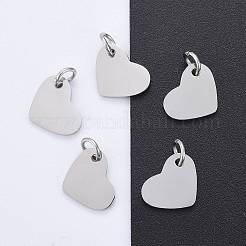Dijes de etiqueta en blanco con estampado de acero inoxidable 304 antideslustre&nbsp;STAS-I311-19P
