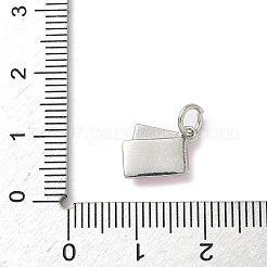 Messing Emaille Anhänger / charms&nbsp;KK-A273-08P-02