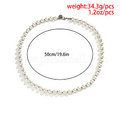 Perle di vetro collane di perline rotondo&nbsp;FS-WG7E341-01