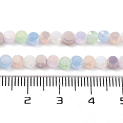 Perles en verre electroplate&nbsp;EGLA-P056-01