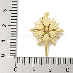 Ottone micro spianare pendenti zirconi&nbsp;LS-KK-B124-08G-02
