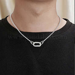 1 anillo de resorte de plata de ley chapado en rodio antideslustre con 925 cierres.&nbsp;STER-BBC0008-50B