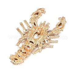 Legierung Rhinestone-Brosche&nbsp;LS-AL-CBAC416-02