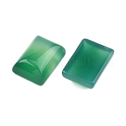 Natürliche grüne Onyx-Achat-Cabochons&nbsp;G-G350-07A