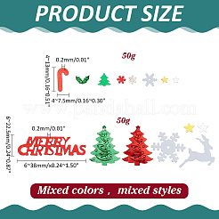 Confettis à paillettes en plastique PVC de 100 g&nbsp;FEPA-ME0001-02