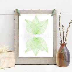 100 pièce de fournitures d'artisanat en feuilles de fleurs séchées&nbsp;AJEW-CP0009-41A