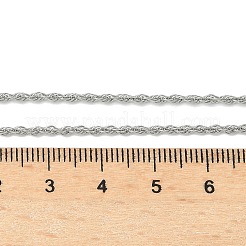 Colliers à chaîne en acier inoxydable 304&nbsp;NJEW-Z084-02P-02
